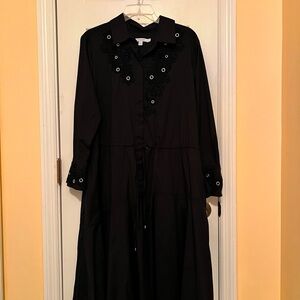 Chico's Black asymmetrical dress